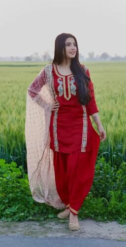 Love Gill Punjabi actress and model in traditional ethnic attire
