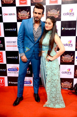 Mahhi Vij with husband Jay Bhanushali at concert event